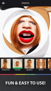 اسکرین شات 1 برنامه Funny Camera — Photo Editor