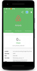 اسکرین شات برنامه VirusTotal Mobile 4