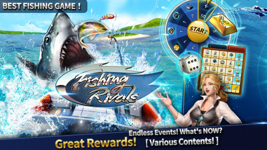 اسکرین شات بازی Fishing Rivals : Hook & Catch 2