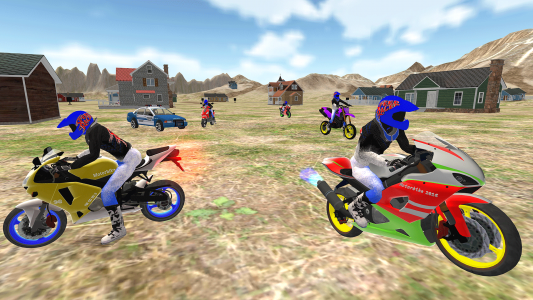 اسکرین شات بازی Real Moto Bike Racing Game 1