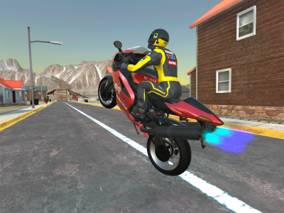 اسکرین شات 4 بازی Moto bike Driving: Mega Ramp