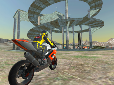 اسکرین شات بازی Moto bike Driving: Mega Ramp 3