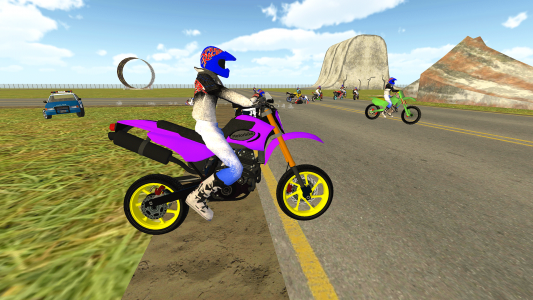اسکرین شات بازی Bike Rider - Police Chase Game 2