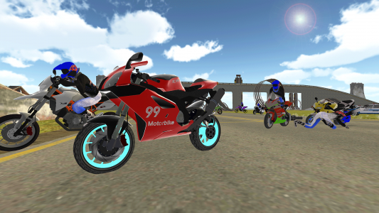اسکرین شات بازی Bike Rider - Police Chase Game 4