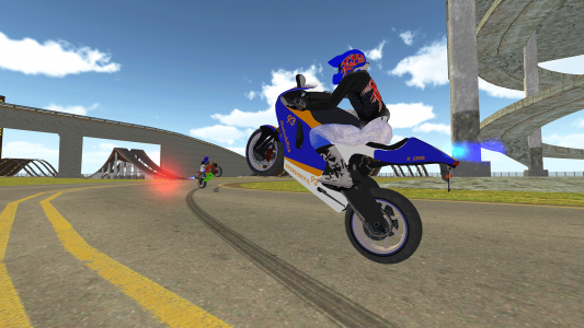 اسکرین شات بازی Bike Rider - Police Chase Game 5
