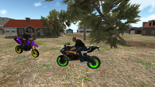 اسکرین شات 1 برنامه Motorcycle Racing Star Game