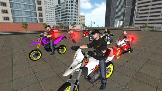 اسکرین شات برنامه Bike Driving: Police Chase 1