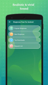اسکرین شات برنامه Ringtones App for Android 2