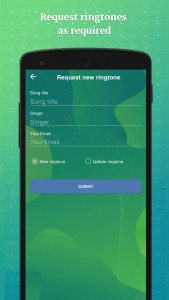 اسکرین شات برنامه Ringtones App for Android 5