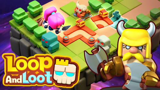 اسکرین شات بازی Loop & Loot™: Merge RPG 1
