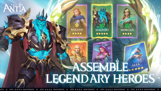 اسکرین شات 2 بازی Call of Antia: Match 3 RPG