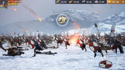 اسکرین شات 1 بازی Frost & Flame: King of Avalon