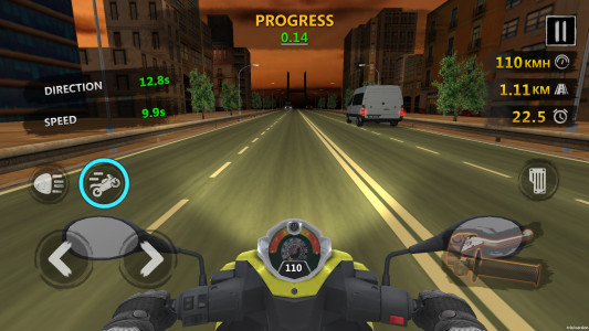 اسکرین شات 1 بازی Motorcycle Race Master