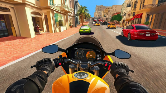 اسکرین شات 5 بازی Motorcycle race master