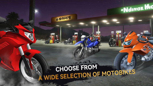 اسکرین شات 3 بازی Motorcycle race master