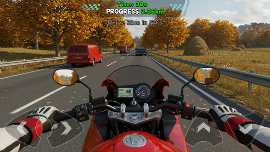 اسکرین شات 3 بازی Motorcycle Race Master