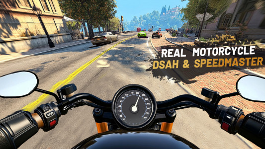 اسکرین شات 2 بازی Motorcycle race master