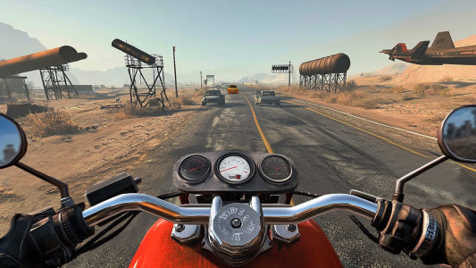 اسکرین شات 7 بازی Motorcycle race master