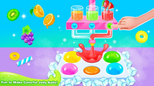 اسکرین شات بازی ASMR Rainbow Dessert Maker – Fun Games for Girls 3
