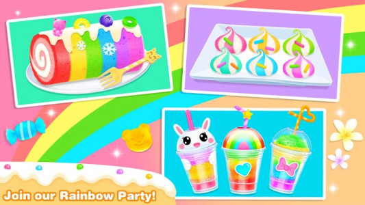 اسکرین شات بازی ASMR Rainbow Dessert Maker – Fun Games for Girls 2