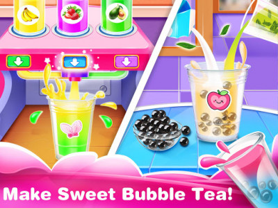 اسکرین شات برنامه Bubble Tea Maker - Milk Tea Shop 2