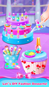 اسکرین شات برنامه Makeup Kit Cupcake Games -  Tasty Cupcakes Maker 3