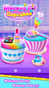 اسکرین شات برنامه Makeup Kit Cupcake Games -  Tasty Cupcakes Maker 1