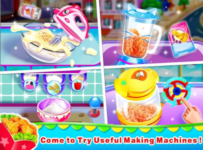 اسکرین شات برنامه Fast Food Game-Yummy Food Cooking Stand 4