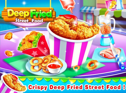 اسکرین شات برنامه Fast Food Game-Yummy Food Cooking Stand 1
