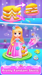 اسکرین شات برنامه Lolly Dolls Cake Maker–Chibi Dolls Girly Games 2