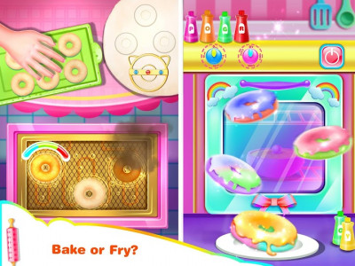 اسکرین شات برنامه Free Donut Maker – Girls Doughnut Game 5