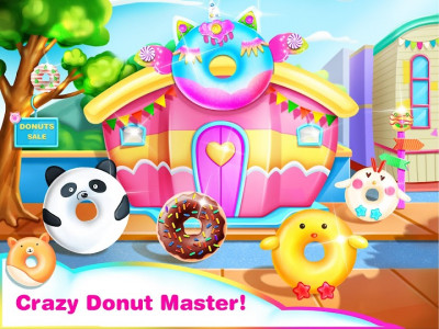 اسکرین شات برنامه Free Donut Maker – Girls Doughnut Game 1