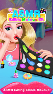 اسکرین شات برنامه Edible Makeup Kit – ASMR Games for Girls 1
