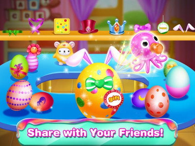 اسکرین شات برنامه Chocolate Candy Surprise Eggs-Free Egg Games 4