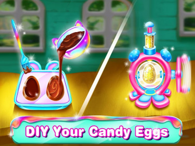 اسکرین شات برنامه Chocolate Candy Surprise Eggs-Free Egg Games 3