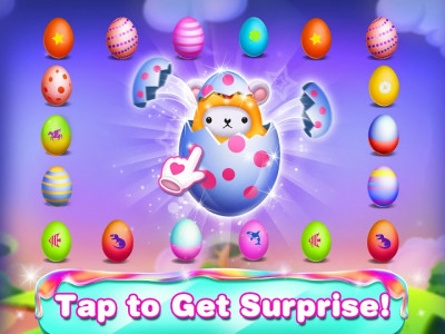 اسکرین شات برنامه Chocolate Candy Surprise Eggs-Free Egg Games 2