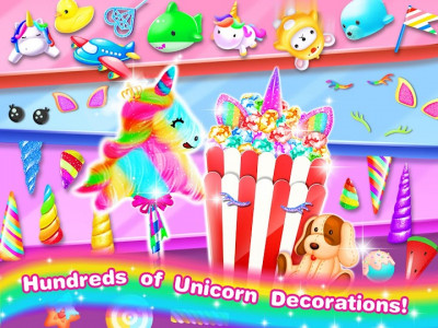 اسکرین شات برنامه Unicorn Fair Food Maker – Yummy Carnivals Treats 5