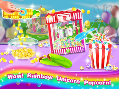 اسکرین شات برنامه Unicorn Fair Food Maker – Yummy Carnivals Treats 4