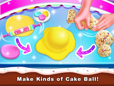 اسکرین شات برنامه Hatch Egg Cake Maker - Sweet Bakery Food Games 3