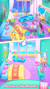 اسکرین شات برنامه Baby Hotel Clean up – Cleaning Games for Girls 2
