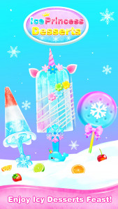 اسکرین شات بازی Ice Princess Desserts Maker –Fair Food Girl Games 5