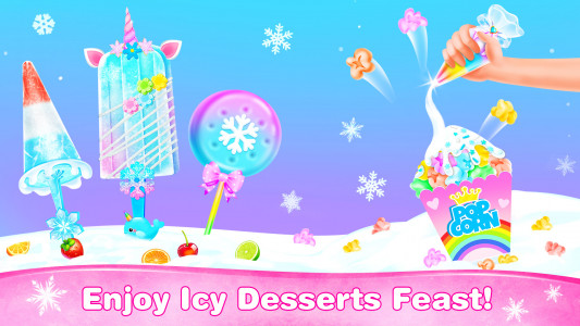 اسکرین شات بازی Ice Princess Desserts Maker –Fair Food Girl Games 1