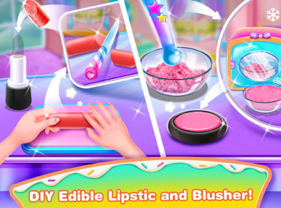 اسکرین شات بازی Edible Makeup Kit Comfy Cakes–Kids Games for Girls 3
