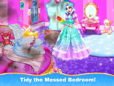 اسکرین شات برنامه Princess Home Girls Cleaning – Home Clean up Games 3