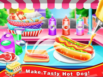 اسکرین شات برنامه Famous Street Food Maker – Yummy Carnivals Treats 4