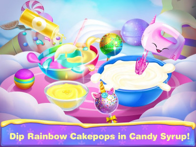 اسکرین شات بازی Unicorn Baking Salon - Bakery Food Games 3
