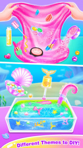 اسکرین شات برنامه Unicorn Slime Makeup Kit - Fun Games for Girls 3