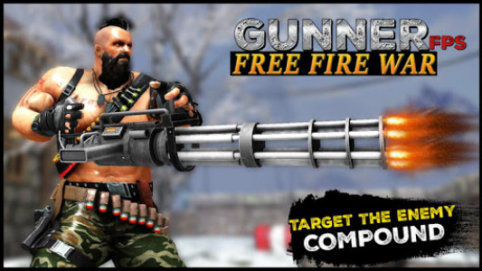 اسکرین شات بازی Gunner FPS Free Fire War : Offline Shooting Game 1