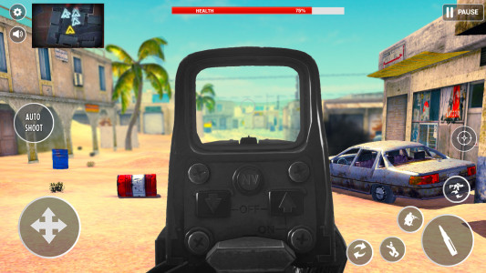 اسکرین شات بازی Gunner Guns Simulation- Machine Gun Firing Games 3