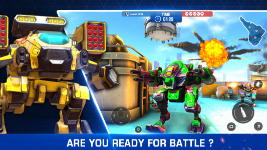 اسکرین شات بازی Mech Shooter Actions - Robo Strike Showdown 4